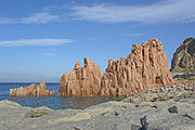 Beach of Rocce Rosse