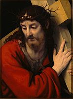 Christ carrying the cross, 1513, oil on panel, 45,5 x 34 cm, Nantes, Musée des Beaux-Arts
