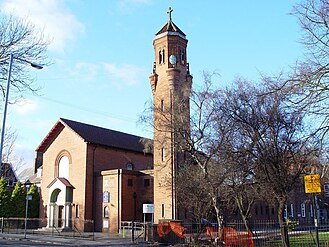 St Vincent de Paul RC church, built 1932 (2008)