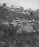 Venda people's village of Mbilwe, Rondavels as its structures on a rising slope as photographed in 1923, a decade after the Natives Land Act, 1913[37]