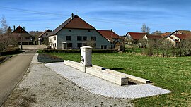 The fountain in Villers-la-Combe