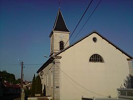 The church in Romain-sur-Meuse