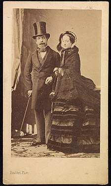 Emperor Napoleon III et Empress Eugénie (c. 1870), Los Angeles, Getty Center.