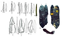 Blades from Kara-Bom, a probable Initial Upper Paleolithic site