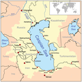 Caspian Sea (part of limnosphere)