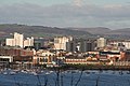 Section of the southeastern Cardiff skyline