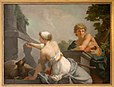 L'Origine de la peinture/Dibutade von Jean-Baptiste Regnault (1785) im Schloss Versailles