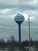 East Bay Township Water Tower near Traverse City, Michigan