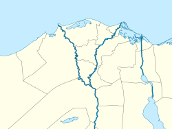 Zefta is located in Nile Delta