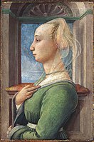 Portrait of a woman (1445), Gemäldegalerie