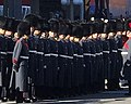 Members of the GGFG in their winter uniform, Remembrance Day 2017.