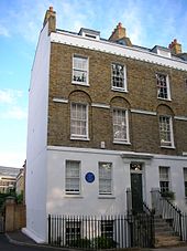 Newlands' birthplace in West Square, Southwark.