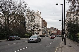 Blick vom Eaton Square zum Eaton Gate