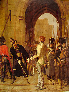 General Pierre Daumesnil : "I shall surrender Vincennes when I get my leg back".