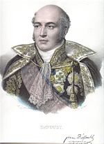 Marshal Louis-Nicolas Davout led the French III Corps at Teugen-Hausen.