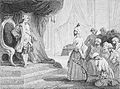 Louis XVI receives the ambassadors in 1788 negotiating Franco-Indian alliances