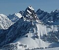 Mount Thomson in winter