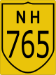 National Highway 765 shield}}