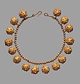 Seljuk gold necklace, 11th century Iran.[167][168]