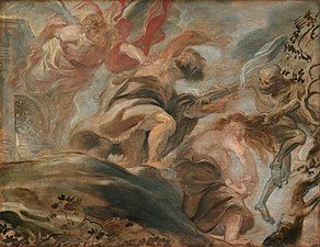 Expulsion from the Garden of Eden, Peter Paul Rubens, 1620