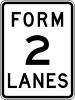 Form 2 lanes