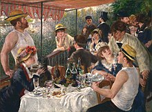Luncheon of the Boating Party by Renoir