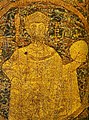 The portrayal of Stephen I on the Hungarian coronation pall from 1031