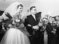 Wedding of Tereshkova and Nikolayev in 1963