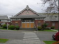 The Seattle Buddhist Church, a Jodo Shinshu Buddhist temple, built 1940–1941, designed by Japanese American Kichio Allen Arai,[205] although the architect of record was Pierce A. Horrocks, because Arai lacked an architectural license[244]