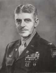Sidney Mashbir in US Army uniform taken in 1951 with colonel-rank badges.