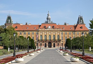 City Hall by Gyula Pártos in Sombor, 1882