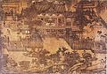 Image 16A Northern Song era (960–1127 AD) Chinese watermill for dehusking grain with a horizontal waterwheel (from History of agriculture)