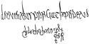 Chlothar II's signature