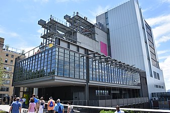 Whitney Museum of Art in New York City by Renzo Piano (2015)
