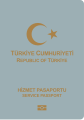 Turkish Service Passport (Hizmet Pasaportu)