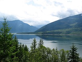 Upper Arrow Lake, south of Nakusp