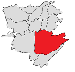 Location of Erebuni