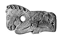 Animal style artifact Sagly-Bazhi II (Tuva).[6]