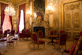 Grand Salon of Napoleon III apartments in the Louvre