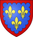 Arms as Duke of Berry (1461–1465)