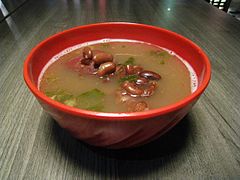 Brenebon soup from Manado.