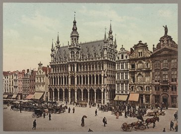 The building in the late 19th century, after reconstruction