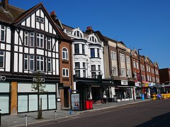 Buildings along the High Street, Eltham