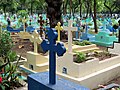 Colorful cemetery San Miguel, El Salvador