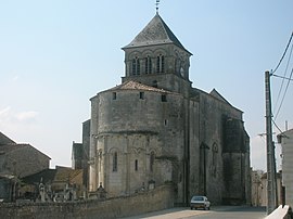 The church in Chaniers