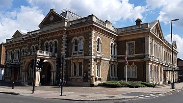 Chiswick Town Hall, Heathfield Terrace, 1876
