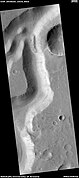 Section of Nanedi Valles, as seen by HiRISE under HiWish program