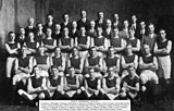 Fitzroy Football Team (1913) Holden is standing, at far right.