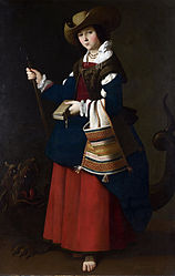 Saint Margaret as a shepherdess, 1631 National Gallery, London