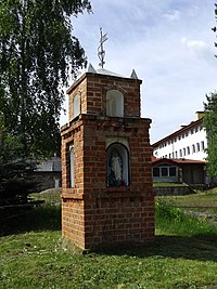 Warmian old wayside shrine in Dorotowo